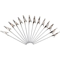Abrazadera de cocodrilo de alambre de metal- 50 piezas-set Soporte de clip de alambre de artesanía de bricolaje soporte…